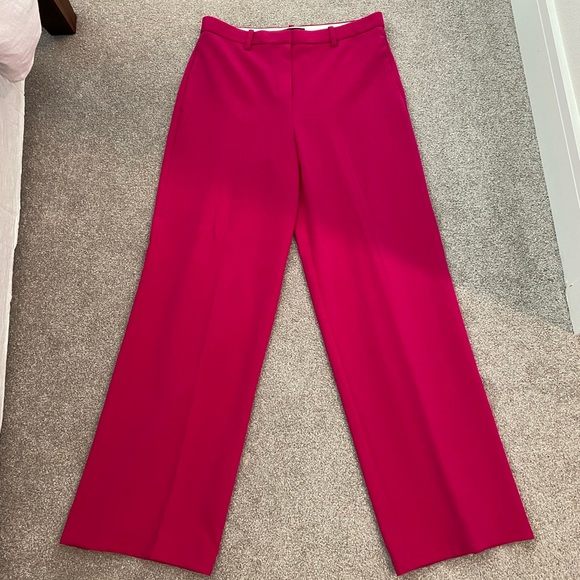 Theory Hot Pink Pants - Picture 1 of 7